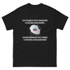 T-shirt Réunionnais noir - Un Réunionnais peut boire 10 heures sans marcher