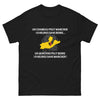 T-shirt Genève noir - Un chameau peut marcher 10 heures