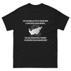 T-shirt Valaisan noir - Un chameau peut marcher 10 heures