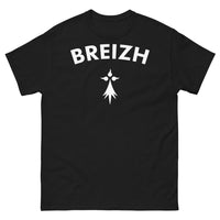 Thumbnail for T-shirt Bretagne noir - design breizh pour fierté régionale