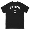 T-shirt Bretagne noir - design breizh pour fierté régionale