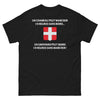 T-shirt Savoie noir - Un chameau peut marcher 10 heures sans boire