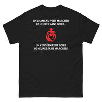Thumbnail for T-shirt Vendée noir - Un vendéen peut boire 10 heures