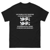 T-shirt Normand noir - Un chameau peut marcher 10 heures sans boire