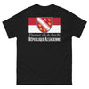 T-shirt Alsacien noir - République Alsacienne humoristique