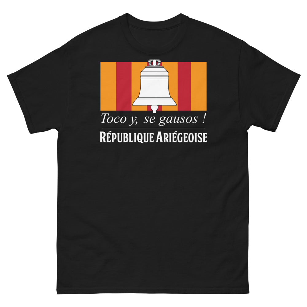 T-shirt Ariège noir - Toco Y Se Gausos