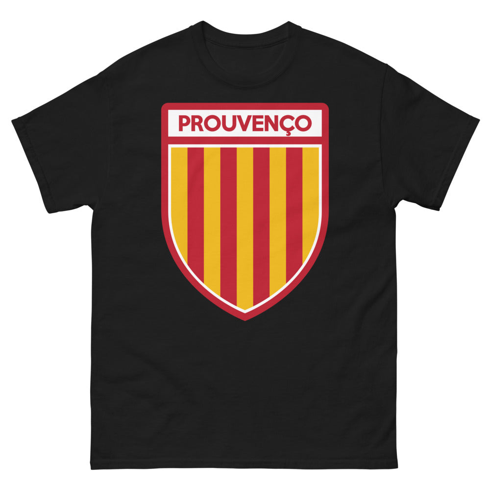 T-shirt Provence noir - clin d'œil à l'amour du Sud