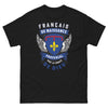 T-shirt Provençal noir - Français de Naissance par la Grâce de Dieu
