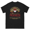 T-shirt Franken noir - Leg dich niemals mit einem Franken an