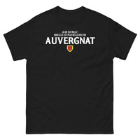 Thumbnail for T-shirt Auvergnat noir - La vie est belle avec un Auvergnat