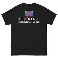 Thumbnail for T-shirt Bretagne noir - Kouler la po le pa kouler lo ker