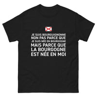 Thumbnail for T-shirt Bourgogne noir - Je suis Bourguignonne avec humour