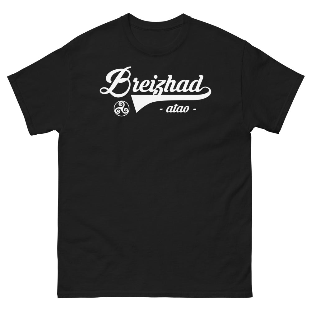 T-shirt Bretagne noir - Fierté Bretonne avec humour