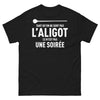 T-shirt Occitanie noir - Tant qu'on ne sort pas l'aligot