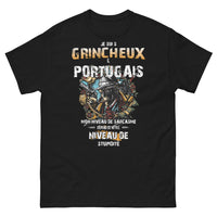 Thumbnail for T-shirt Portugal noir - Je suis Grincheux et Portugais