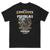 T-shirt Portugal noir - Je suis Grincheux et Portugais