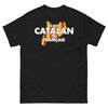 T-shirt Catalogne noir - Je suis Catalan avec humour
