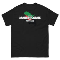 Thumbnail for T-shirt Martinique noir - Je suis Martiniquais, pas français