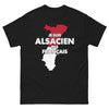T-shirt Alsacien noir - Je ne suis pas Français