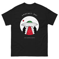 Thumbnail for T-shirt Guadeloupe noir - Emmenez-moi en vacances tropicales