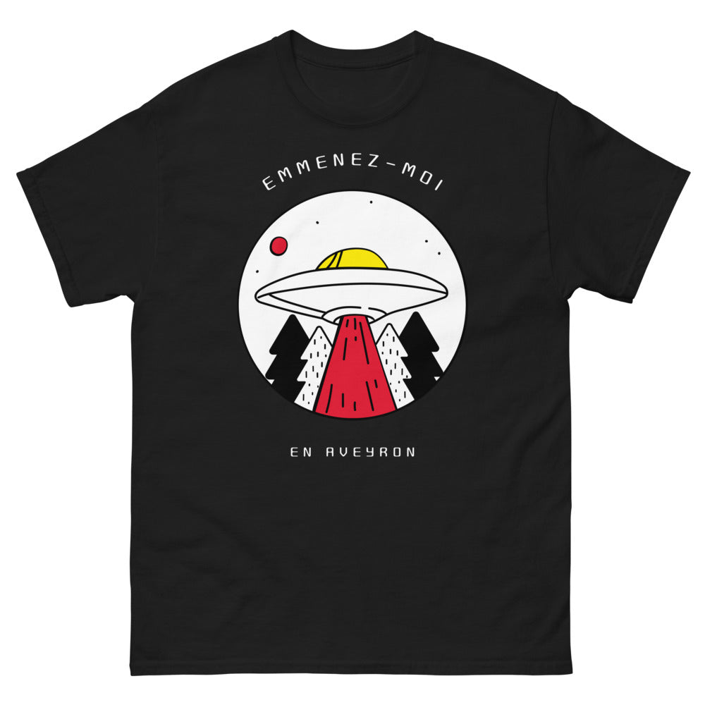 T-shirt Aveyron noir - Emmenez-moi en Aveyron