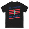 T-shirt Aveyron noir - In Aveyron We Trust