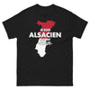 T-shirt Alsace noir - Je suis fier de mes origines