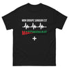 T-shirt Martinique noir - Mon groupe sanguin est Martiniquais