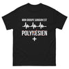 T-shirt Polynésien noir - Lien unique avec les îles