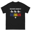T-shirt Roumain noir - Mon Groupe Sanguin Est Roumain