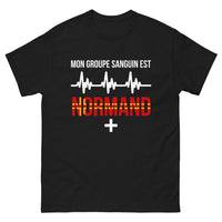 Thumbnail for T-shirt Normandie noir - Plus que du sang, une fierté