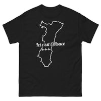 Thumbnail for T-shirt Alsace noir - Ici, c'est l'Alsace