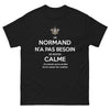T-shirt Normand noir - Souviens-toi d'arrêter de me casser les couilles!