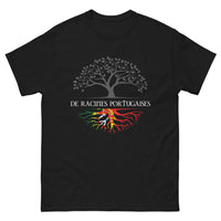 Thumbnail for T-shirt Portugal noir - Célébrez vos racines avec humour