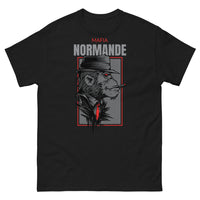 Thumbnail for T-shirt Normandie noir - humour de la Mafia Normande