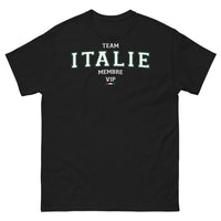Thumbnail for T-shirt Italie noir - Membre VIP de l'Équipe d'Italie