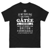 T-shirt Bretagne noir - Femme gâtée par un Breton formidable