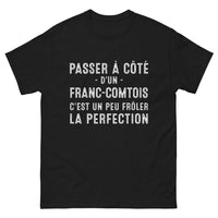 Thumbnail for T-shirt Franc-Comtois noir - Frôler la perfection