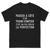 T-shirt Franc-Comtois noir - Frôler la perfection