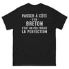 T-shirt Bretagne noir - Passer à côté d’un Breton, c’est un peu frôler la perfection