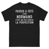 T-shirt Normand noir - Frôler la perfection humoristique