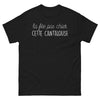 T-shirt Cantalouse noir - La Fée Pas Chier