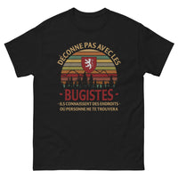 Thumbnail for T-shirt Bugistes noir - Ne déconnez pas avec les experts du coin