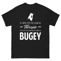 Thumbnail for T-shirt Bugey noir - Je n'ai pas besoin de thérapie