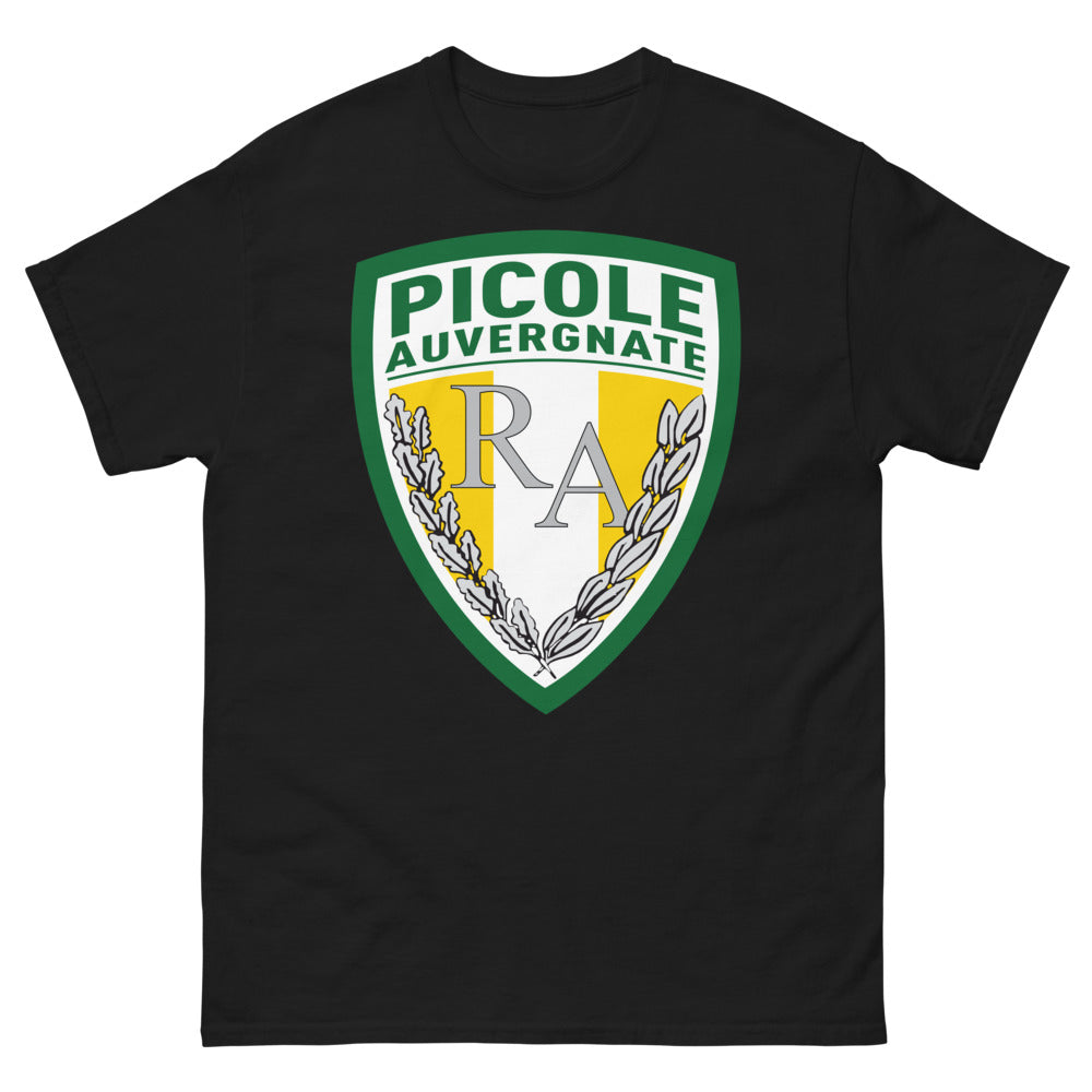 T-shirt Auvergne noir - Picole Auvergnate, humour local
