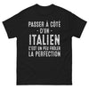 T-shirt Italie noir - Frôler la perfection