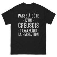 Thumbnail for T-shirt Creuse noir - Ne passe pas à côté d'un Creusois