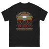 T-shirt Vaudois noir - Déconne pas avec les Vaudois