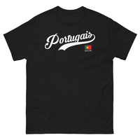 Thumbnail for T-shirt Portugal noir - hommage chaleureux à vos origines