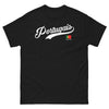 T-shirt Portugal noir - hommage chaleureux à vos origines